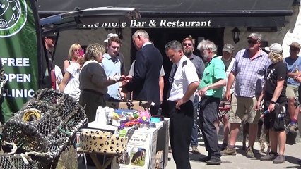 Doc Martin Filming 2017 for Series 8, Port Isaac