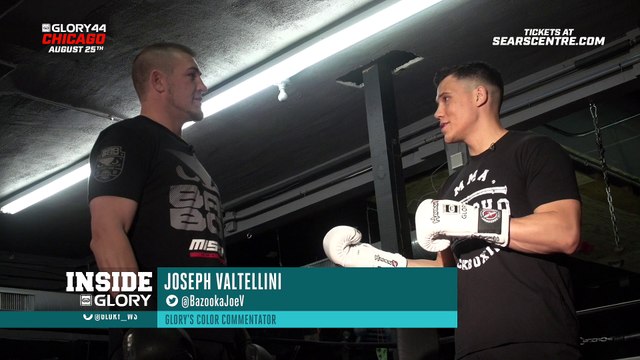 Part 3 - Dustin and Joe share professional kickboxing secrets: GLORY 44 Chicago