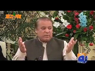 نا اہلی کے بعد نواز شریف کی تیزابی ٹوٹے میں پریس کانفرنس