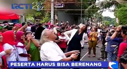 Meriahkan HUT RI, Anies Baswedan Ikuti Lomba Tarik Tambang
