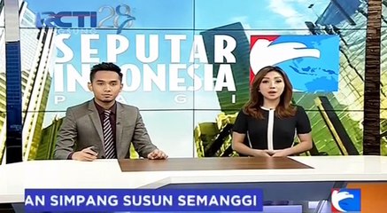 Presiden Jokowi Resmikan Simpang Susun Semanggi di HUT Ke-72 RI
