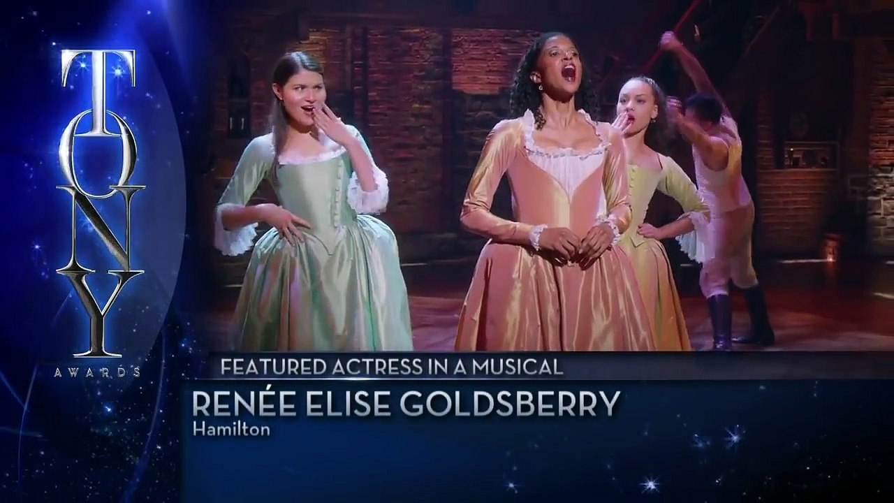 Acceptance Speech Renée Elise Goldsberry - Best Featured Actress in a Musical (2016)