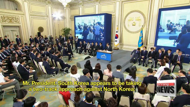 North Korea's completion of ICBM tipped with nuclear warhead is President Moon's red line