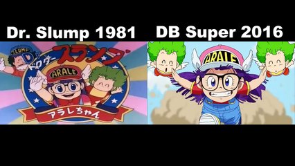 Dr. Slump Opening Comparison
