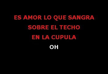 Soda Stereo - Lo Que Sangra La Cupula (Karaoke)