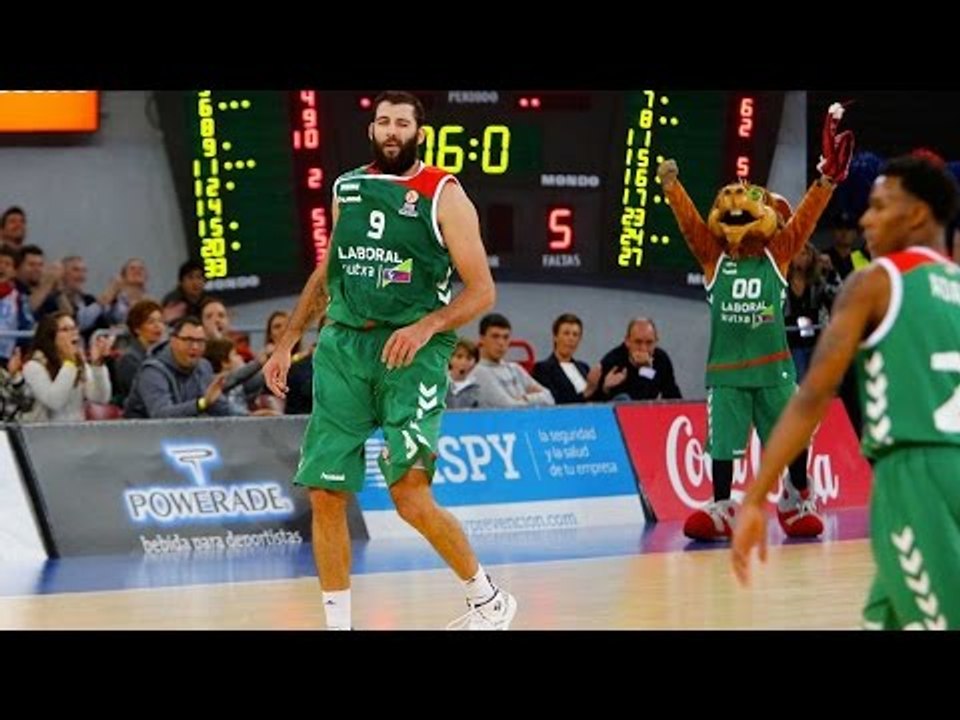 Regular Season Round 2 MVP: Ioannis Bourousis, Laboral Kutxa Vitoria Gasteiz