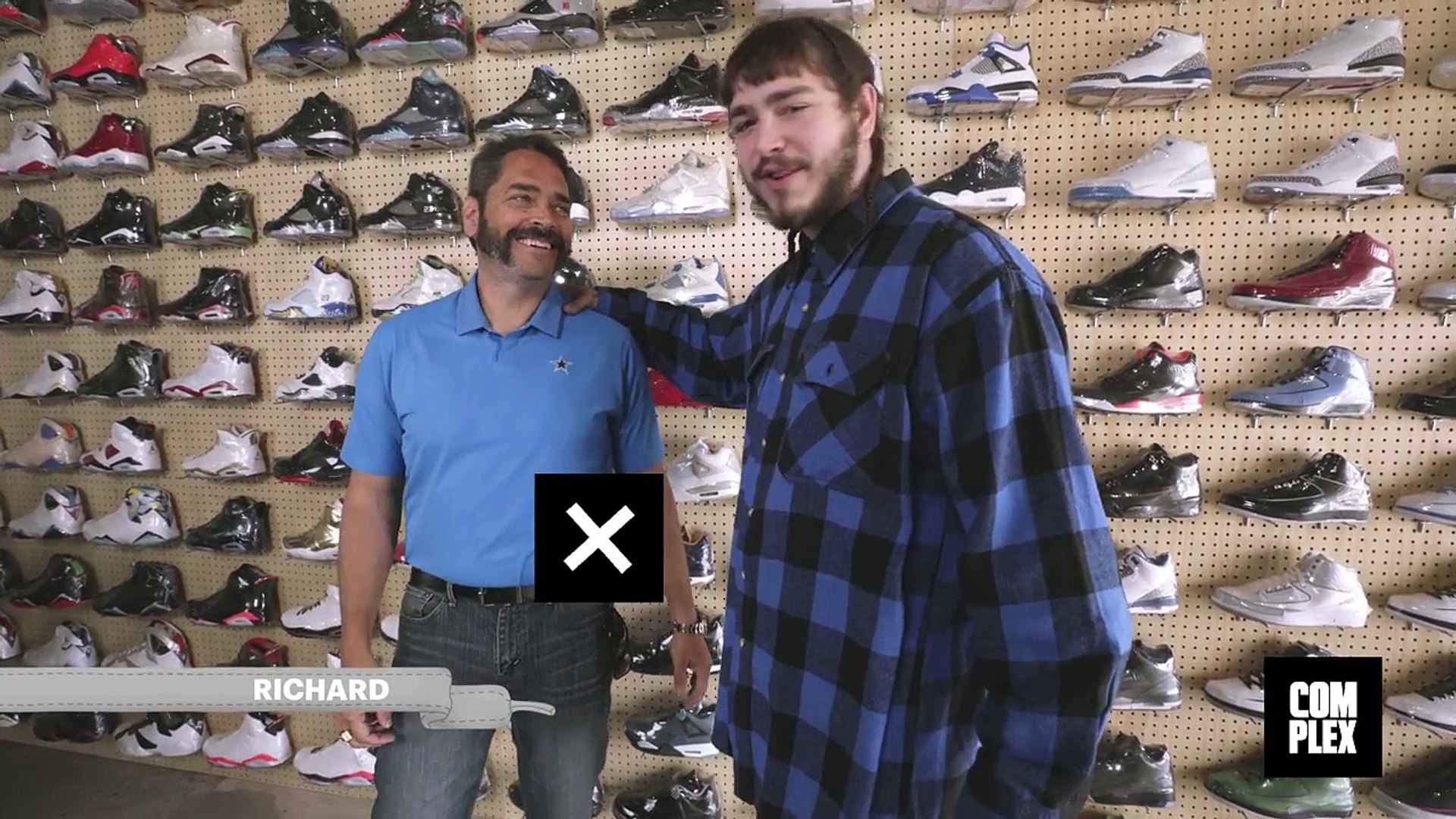 Post Malone Goes Sneaker Shopping With Complex
