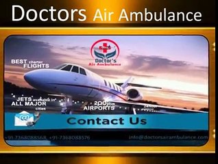 Doctors Air Ambulance Service in Hyderabad - 247 Hours Available