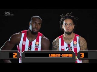Who said newcomer? Patrick Young and Daniel Hackett Olympiacos Piraeus