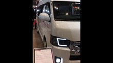 【COPLUS】コプラス　トヨタ　ハイエース TOYOTA　HIACE Full LED headlight カスタムヘッドライト @ 2017 東京オートサロン Tokyo Auto Salon