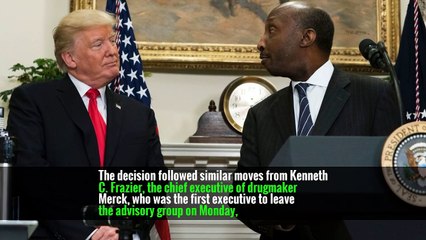 Under Armour and Intel C.E.O.s Follow Merck Chief, Quitting Panel in Rebuke to Trump