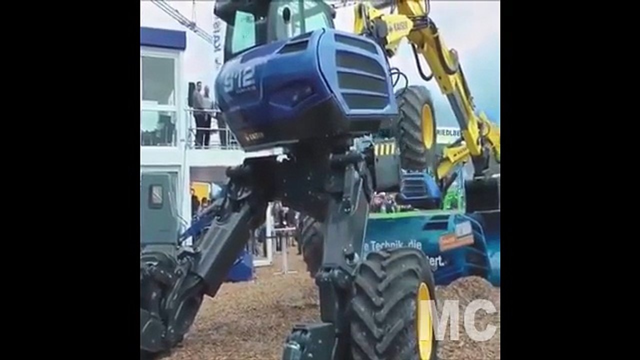 Excavator like transformer