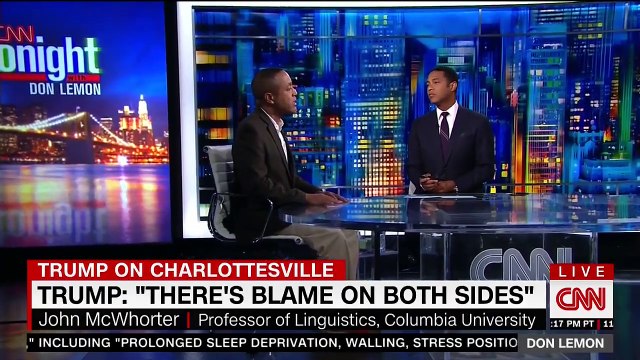 'Trump's knuckles are dragging on the peanut shells of the bar floor': Linguistics professor hilariously mocks Trump