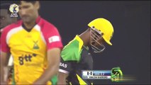 Sohail Tanvir 1/14 for Guyana Amazon Warriors against Jamaica Tallawahs in CPL 2017