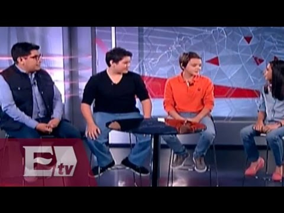 Entrevista a los actores infantiles  Los locos Addams / Vianey Esquinca