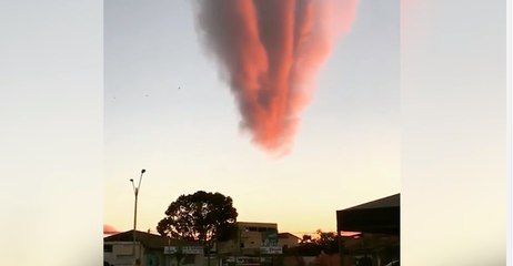 Bizarre Cloud Baffles Brazil Town