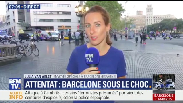 Attentat de Barcelone: les Ramblas à nouveau ouverte aux piétons