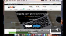 Magento 2 Out of Stock Notification- How to Install Magento 2 Product Notifcation Extension- - YouTube