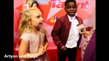 Americas Got Talent 12 Live Shows Week 1 Interviews - Artyon and Paige