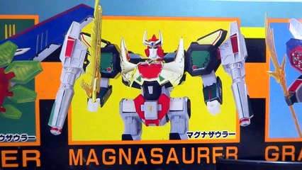 【熱血最強 ゴウザウラー 2/4】TOMY 熱血武装 マグナザウラー ヲタファの懐ロボ エルドランシリーズ レビュー / TOMY DX Magnasaurer review