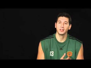 Interview: Diamantidis  --  Panathinaikos B.C.