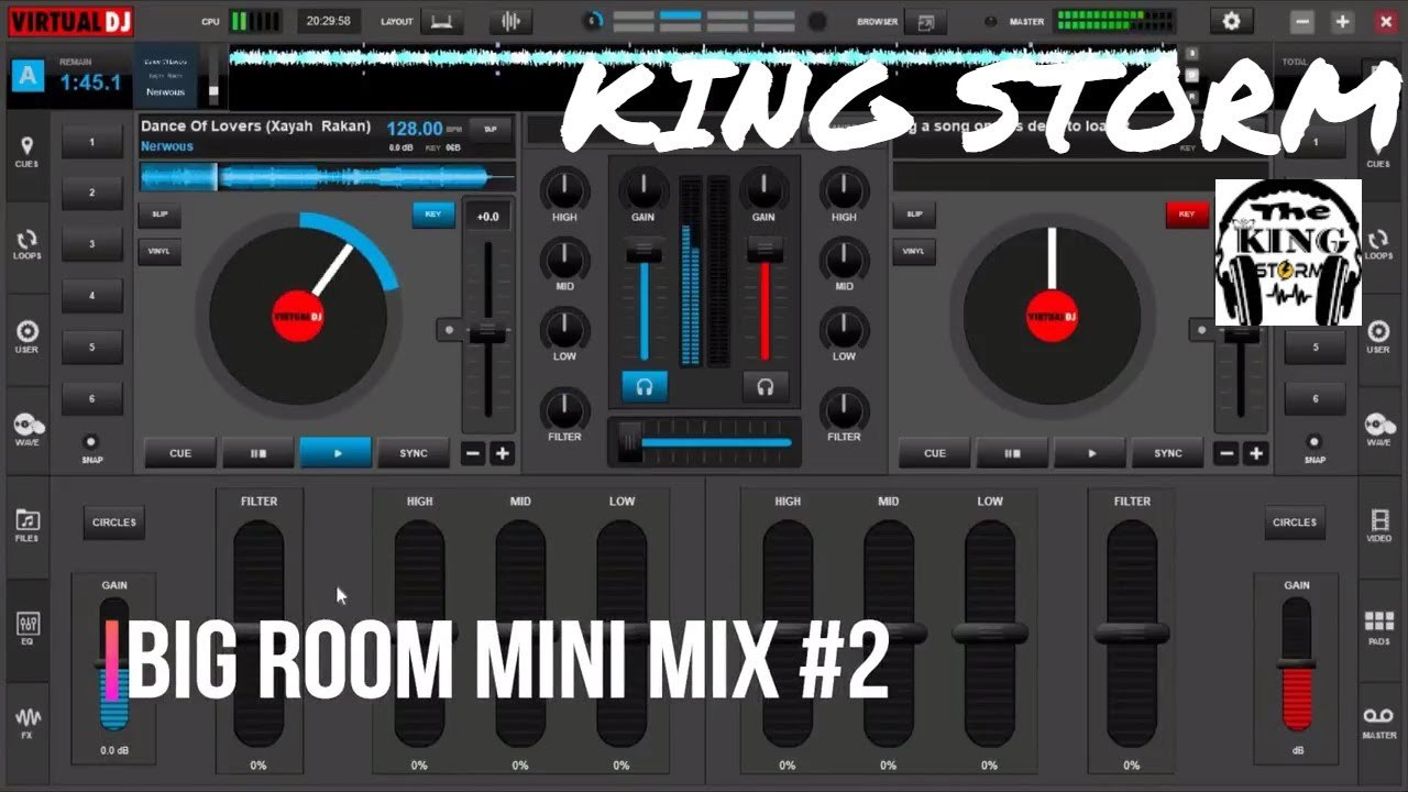 BIG ROOM MINI MIX #2!! Virtual DJ-8!! King Storm.