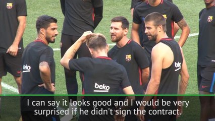 Messi will sign new deal - Barca vice-president