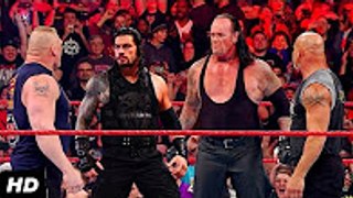 WWE Roman Reigns Vs Jinder Mahal _ The Undertaker Scares Roman Reigns _ WWE Monday Night RAW _ HD