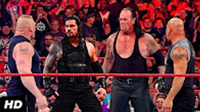 WWE Roman Reigns Vs Jinder Mahal _ The Undertaker Scares Roman Reigns _ WWE Monday Night RAW _ HD