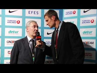 Post-game interview: Coach Kazlauskas, CSKA Moscow