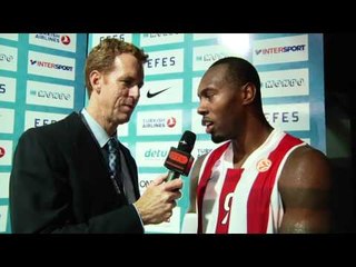 Post-game interview: Joey Dorsey, Olympiacos Piraeus