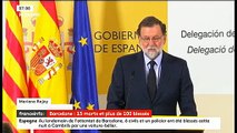 Le premier ministre espagnol s'exprime : 