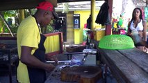 Street Food in Jamaica: Jerk Chicken in Montego Bay