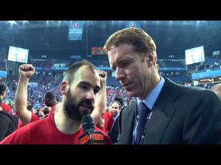 Post-game interview: Spanoulis, Olympiacos Piraeus