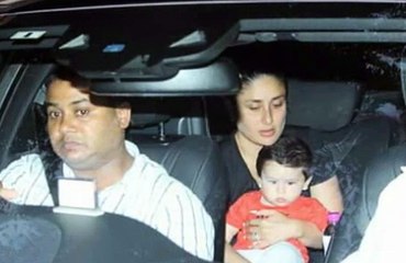Kareena Kapoor spotted with her son Taimur at Babita's House