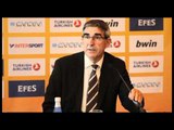 Press conference of Euroleague Basketball President & CEO, Jordi Bertomeu