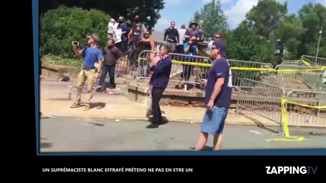 Etats-Unis : Un suprémaciste blanc, pourchassé et effrayé, prétend ne pas en être un (vidéo)