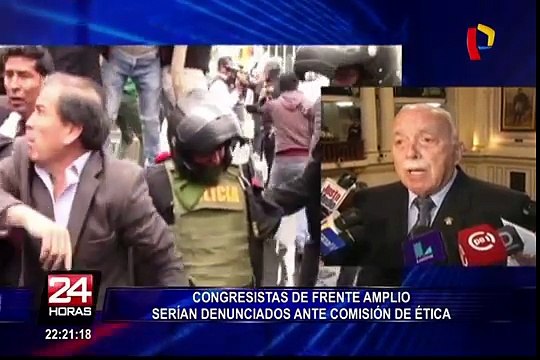 Congresistas de Frente Amplio podrían ser denunciados ante la Comisión de ética