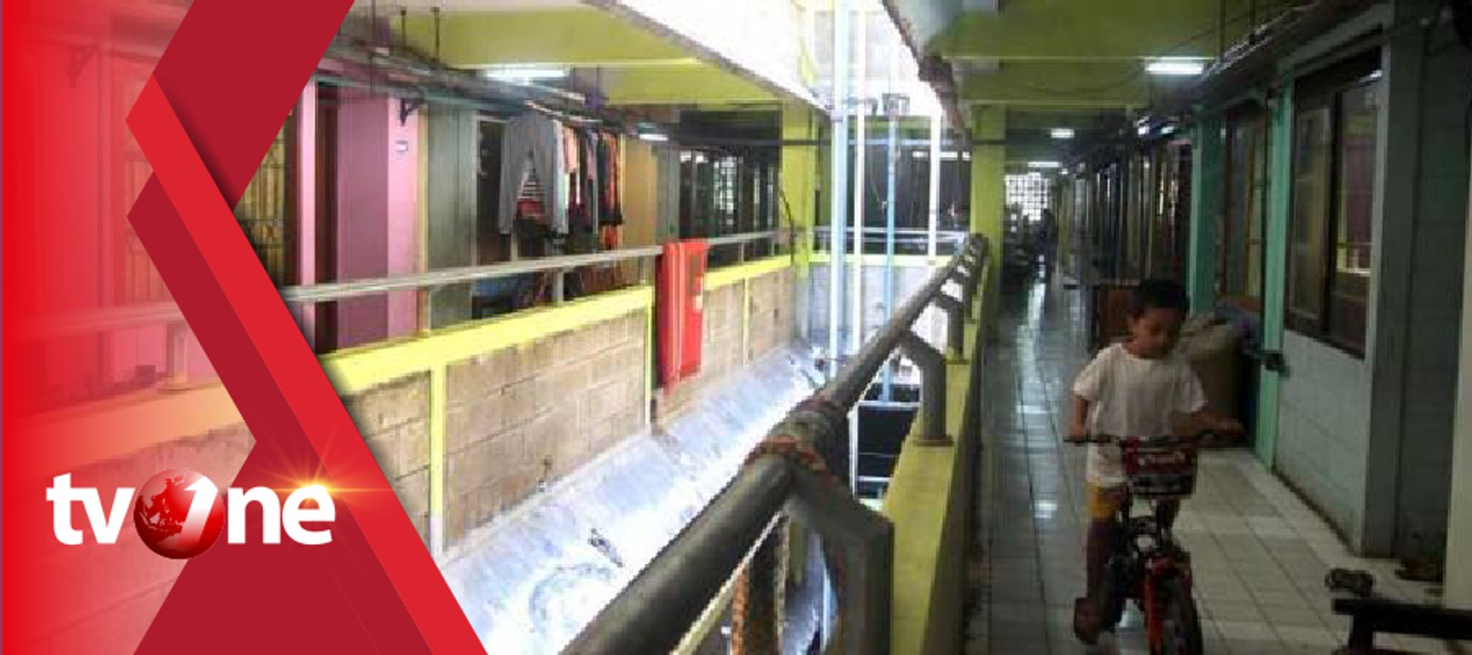 Ratusan Penghuni Rusunawa Tambora Disegel Karena Menunggak