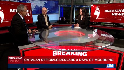 i24NEWS DESK | Catalan police believe 3 incidents related | Friday, August 18th 2017