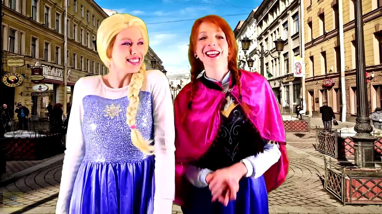Frozen Anna EATS ELSA’S TEETH! w_ Spiderman Joker Gummy Food M&M Candy Learn Colors In Real Life--PASO9lB6Jw