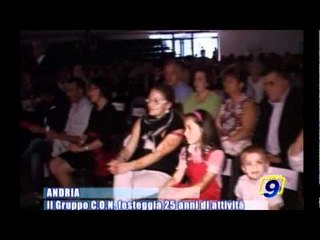 ANDRIA | Il Gruppo C.O.N. festeggia 25 anni di attività
