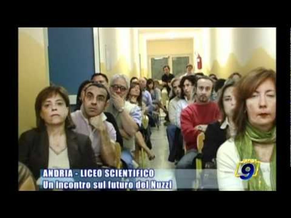 ANDRIA | Liceo scientifico: un incontro sul futuro del Nuzzi