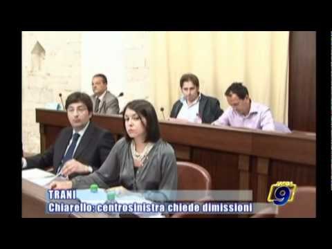 TRANI | Chiarello: centrosinistra chiede dimissioni
