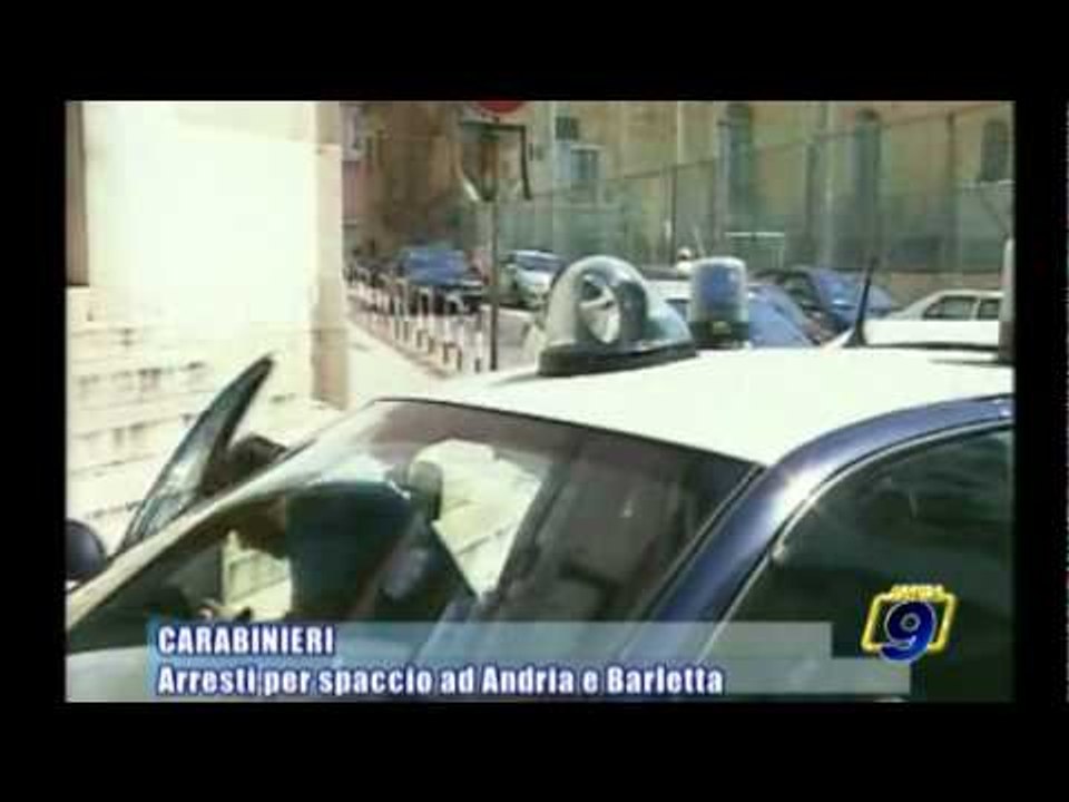 CARABINIERI | Arresti per spaccio ad Andria e Barletta