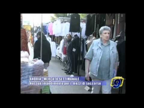 ANDRIA - MERCATO SETTIMANALE | Nessun impedimento per i mezzi di soccorso