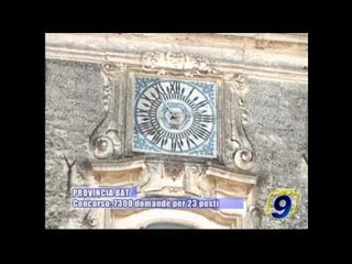 PROVINCIA BAT |  Concorsi: 7300 domande per 23 posti