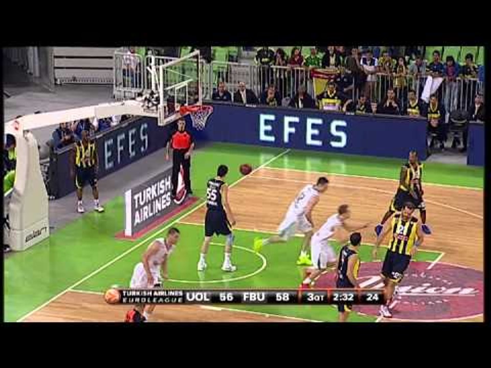 Dunk of the Night: Dylan Page, Union Olimpija Ljubljana