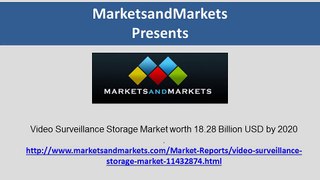 Video Surveillance Storage  Technologies and Solutions Market Size, By Region, 2013–2020 (USD Million)