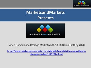 Video Surveillance Storage  Technologies and Solutions Market Size, By Region, 2013–2020 (USD Million)